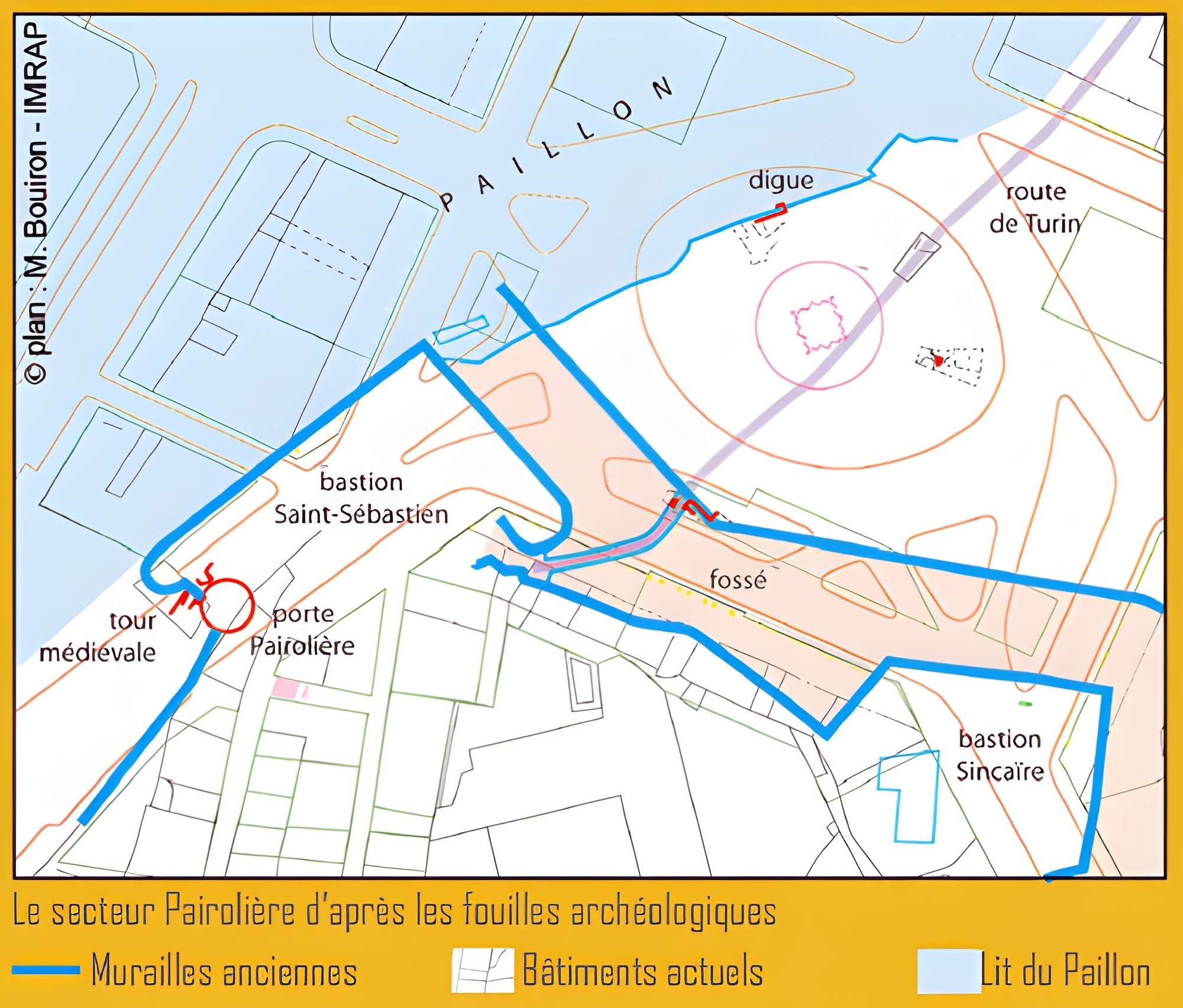 Fortifications de la porte Pairolière de Nice