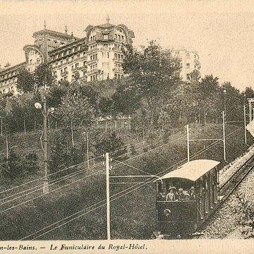 Funiculaire dÉvian-les-Bains à Neuvecelle
