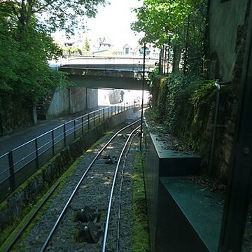 Funiculaire dÉvian-les-Bains à Neuvecelle