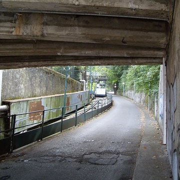 Funiculaire dÉvian-les-Bains à Neuvecelle
