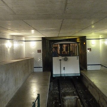 Funiculaire dEvian-les-Bains à Neuvecelle également sur commune de Neuvecelle