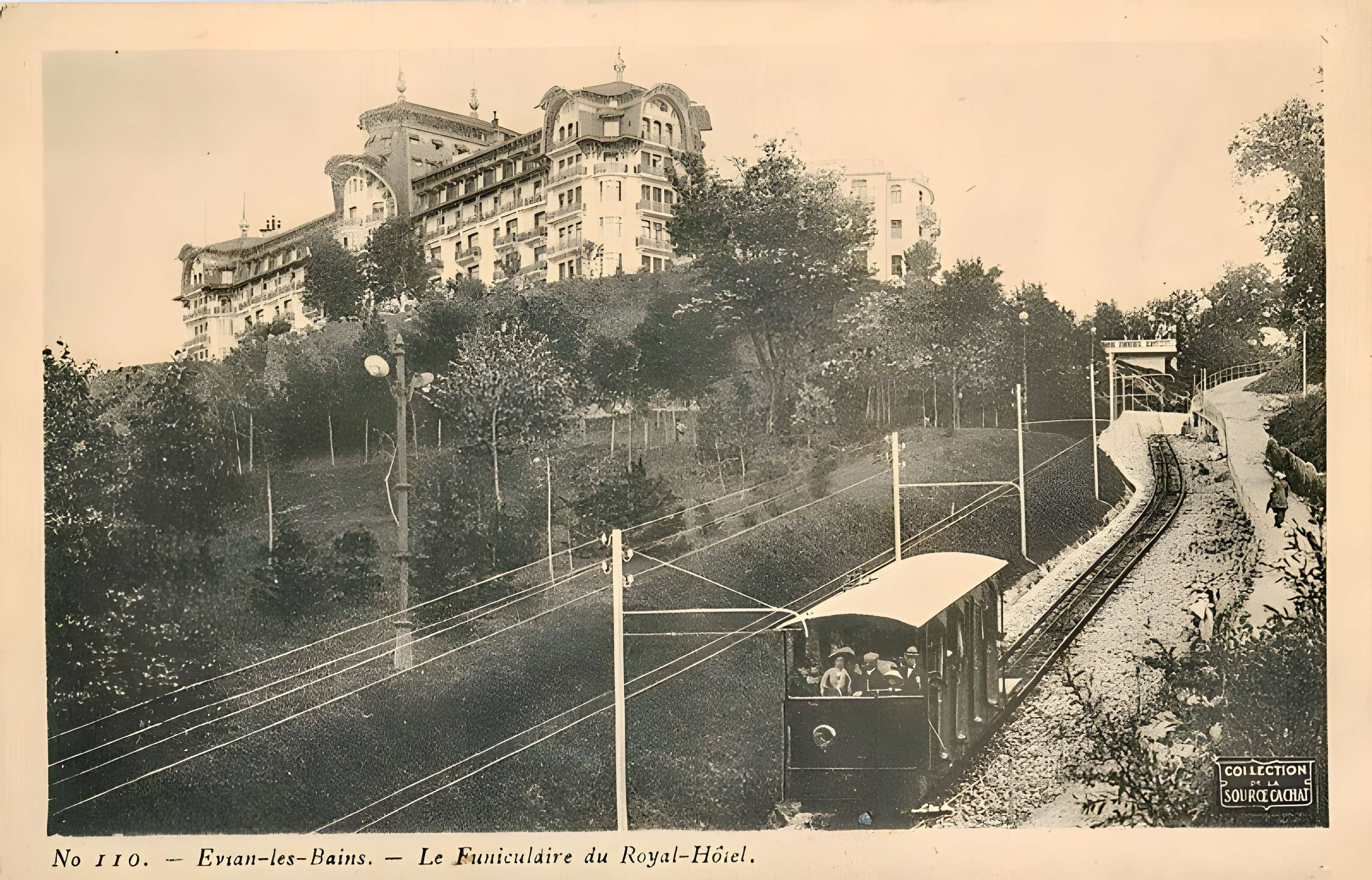 Funiculaire d'Évian-les-Bains à Neuvecelle