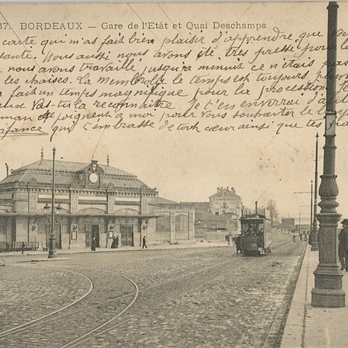 Photo de Gare de Bordeaux-Bastide ou ancienne gare dOrléans
