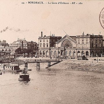 Gare de Bordeaux-Bastide ou ancienne gare dOrléans