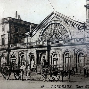 Gare de Bordeaux-Bastide ou ancienne gare dOrléans