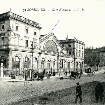Gare de Bordeaux-Bastide ou ancienne gare dOrléans