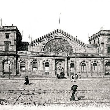 Gare de Bordeaux-Bastide ou ancienne gare dOrléans