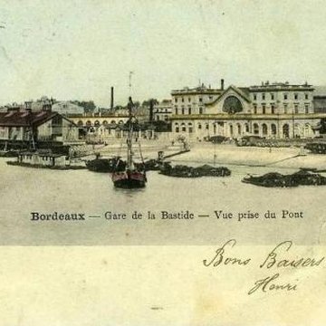 Gare de Bordeaux-Bastide ou ancienne gare dOrléans