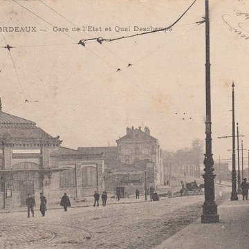 Gare de Bordeaux-Bastide ou ancienne gare dOrléans