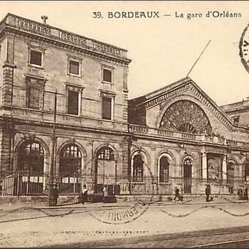 Gare de Bordeaux-Bastide ou ancienne gare dOrléans