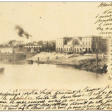 Gare de Bordeaux-Bastide ou ancienne gare dOrléans