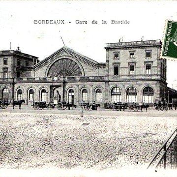 Gare de Bordeaux-Bastide ou ancienne gare dOrléans