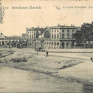 Gare de Bordeaux-Bastide ou ancienne gare dOrléans