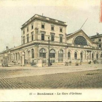 Gare de Bordeaux-Bastide ou ancienne gare dOrléans