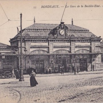 Gare de Bordeaux-Bastide ou ancienne gare dOrléans
