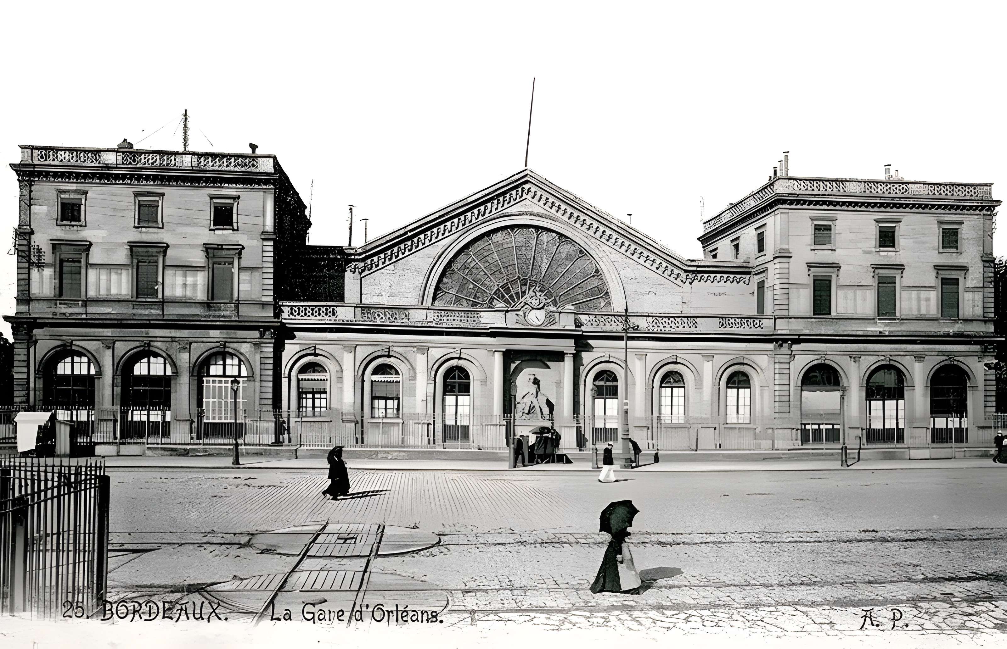 Gare de Bordeaux-Bastide ou ancienne gare d'Orléans