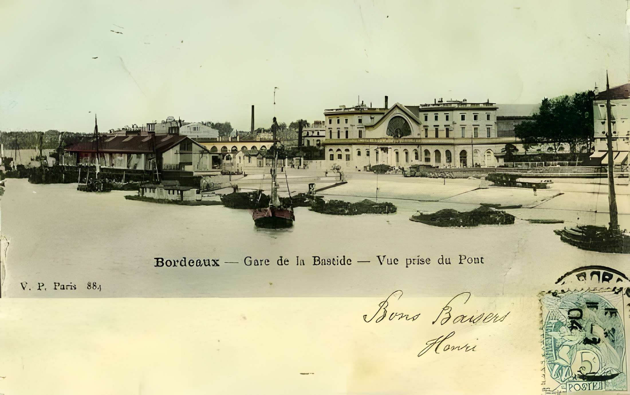 Gare de Bordeaux-Bastide ou ancienne gare d'Orléans