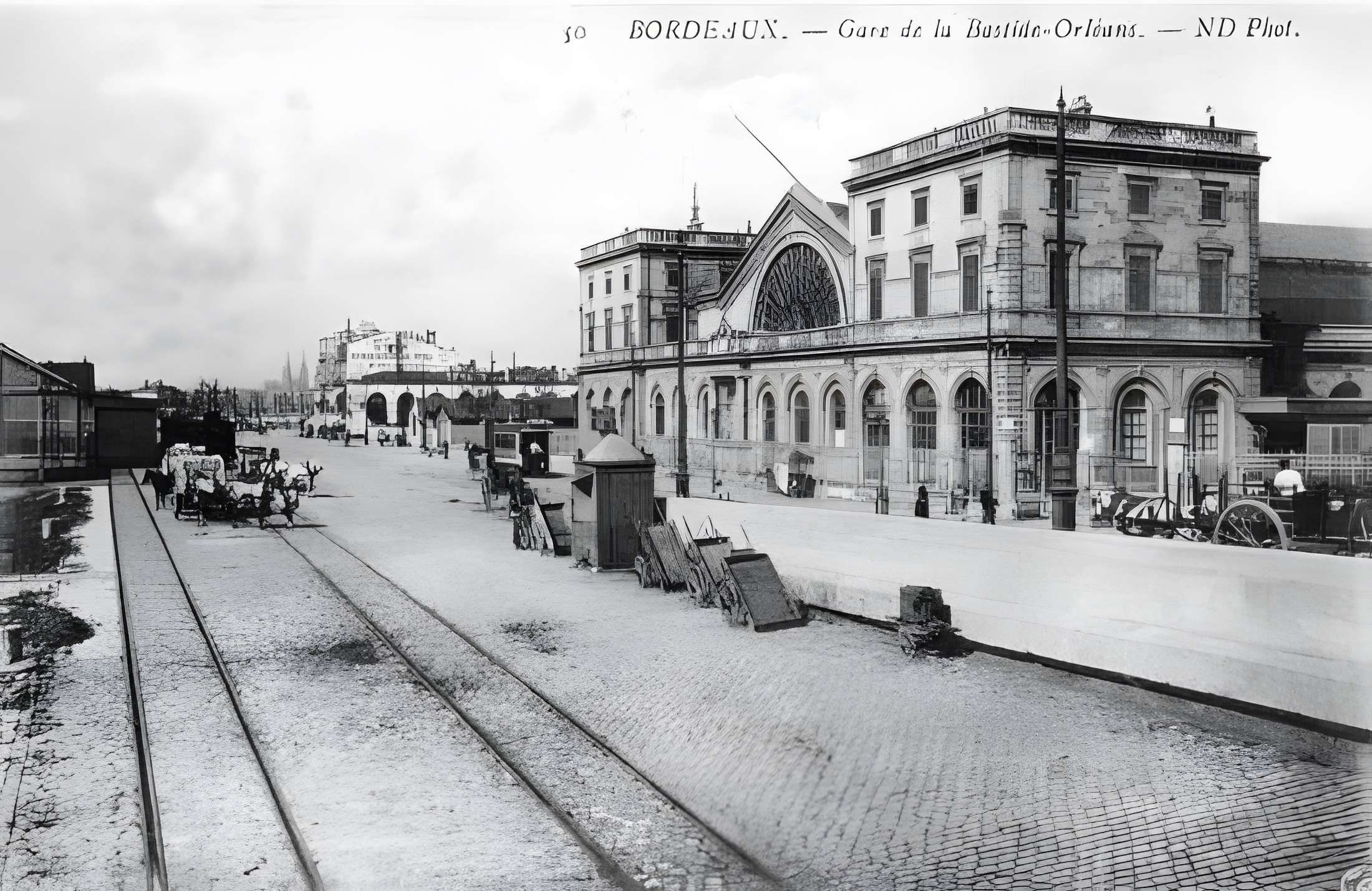 Gare de Bordeaux-Bastide ou ancienne gare d'Orléans