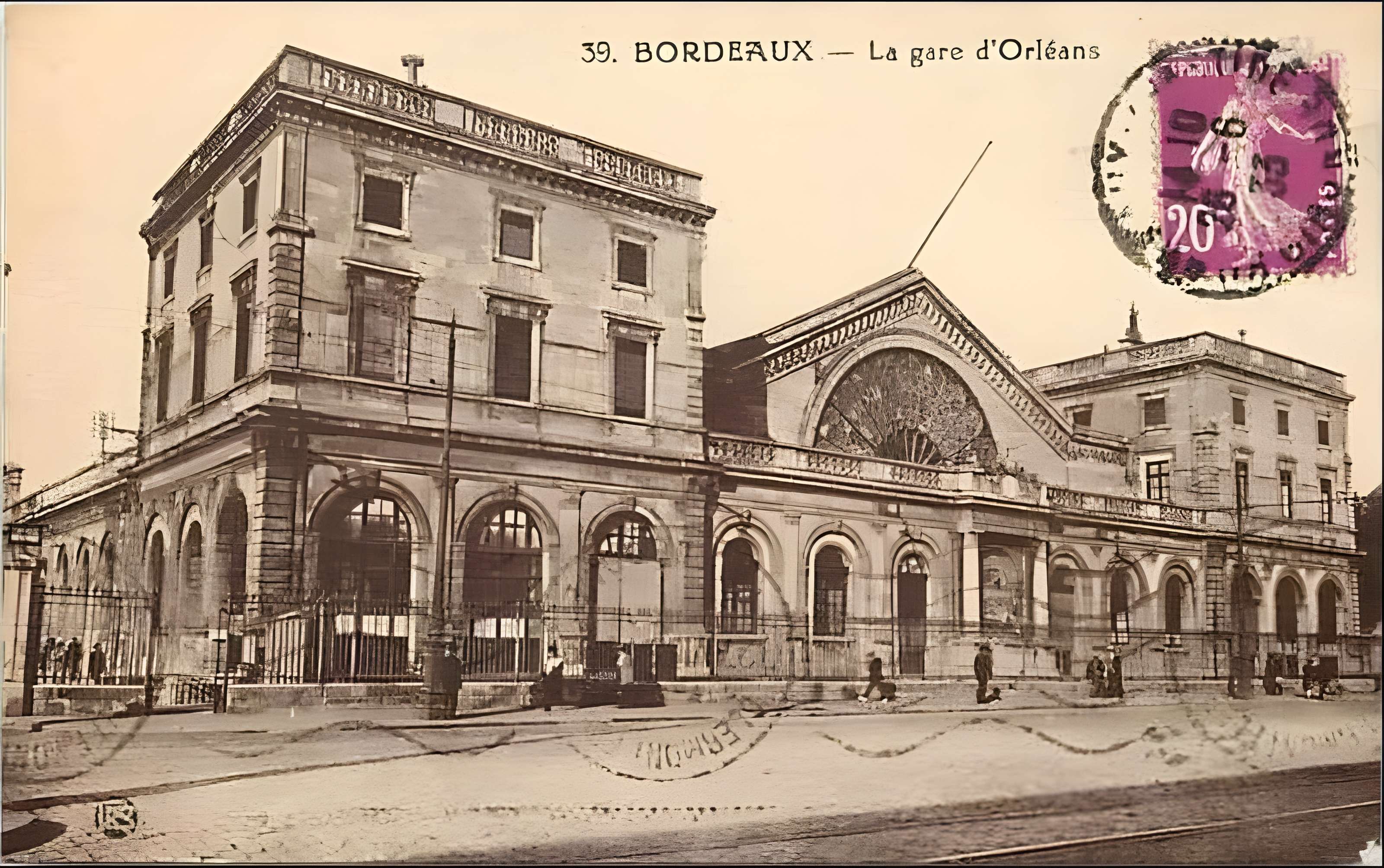 Gare de Bordeaux-Bastide ou ancienne gare d'Orléans