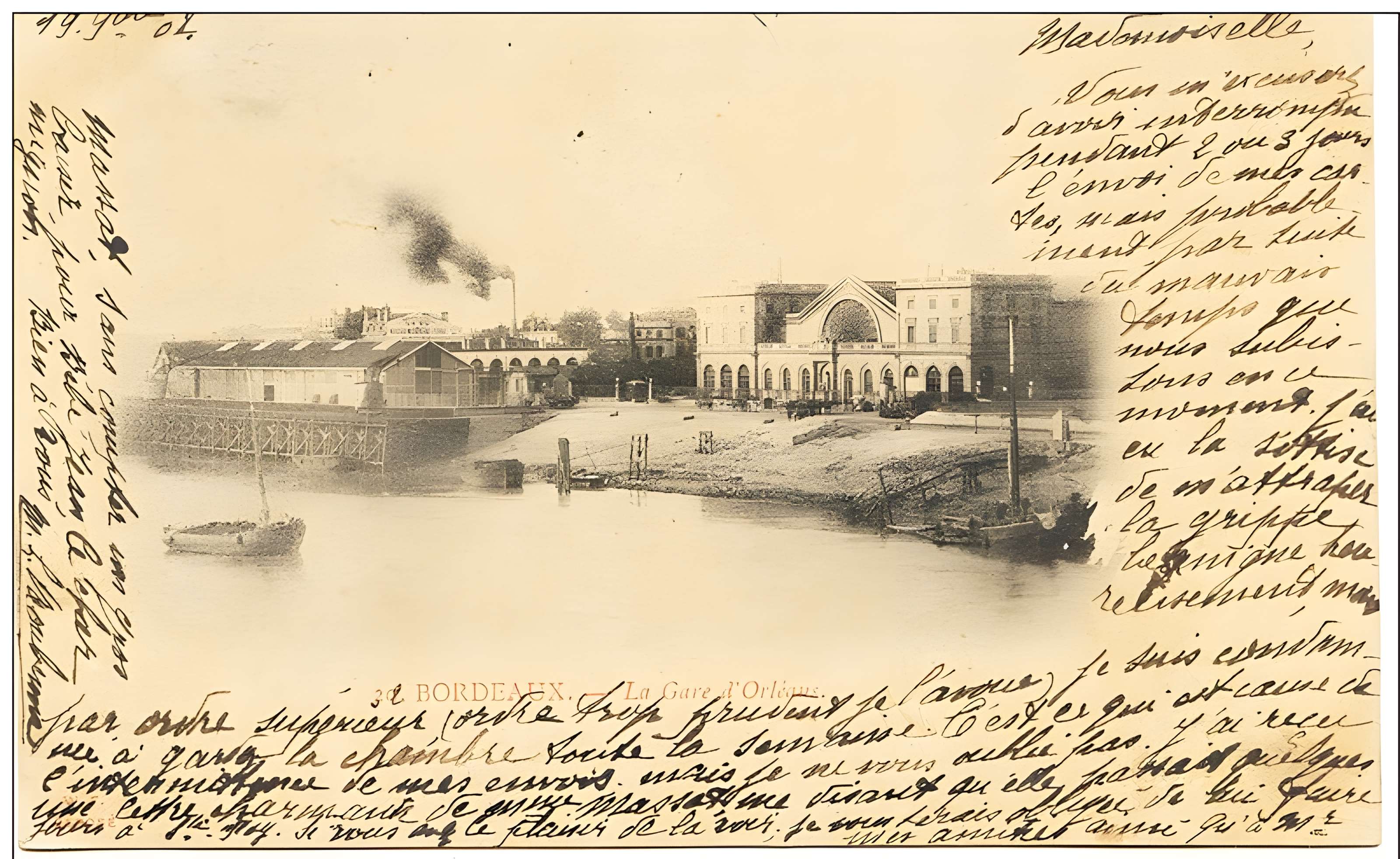 Gare de Bordeaux-Bastide ou ancienne gare d'Orléans