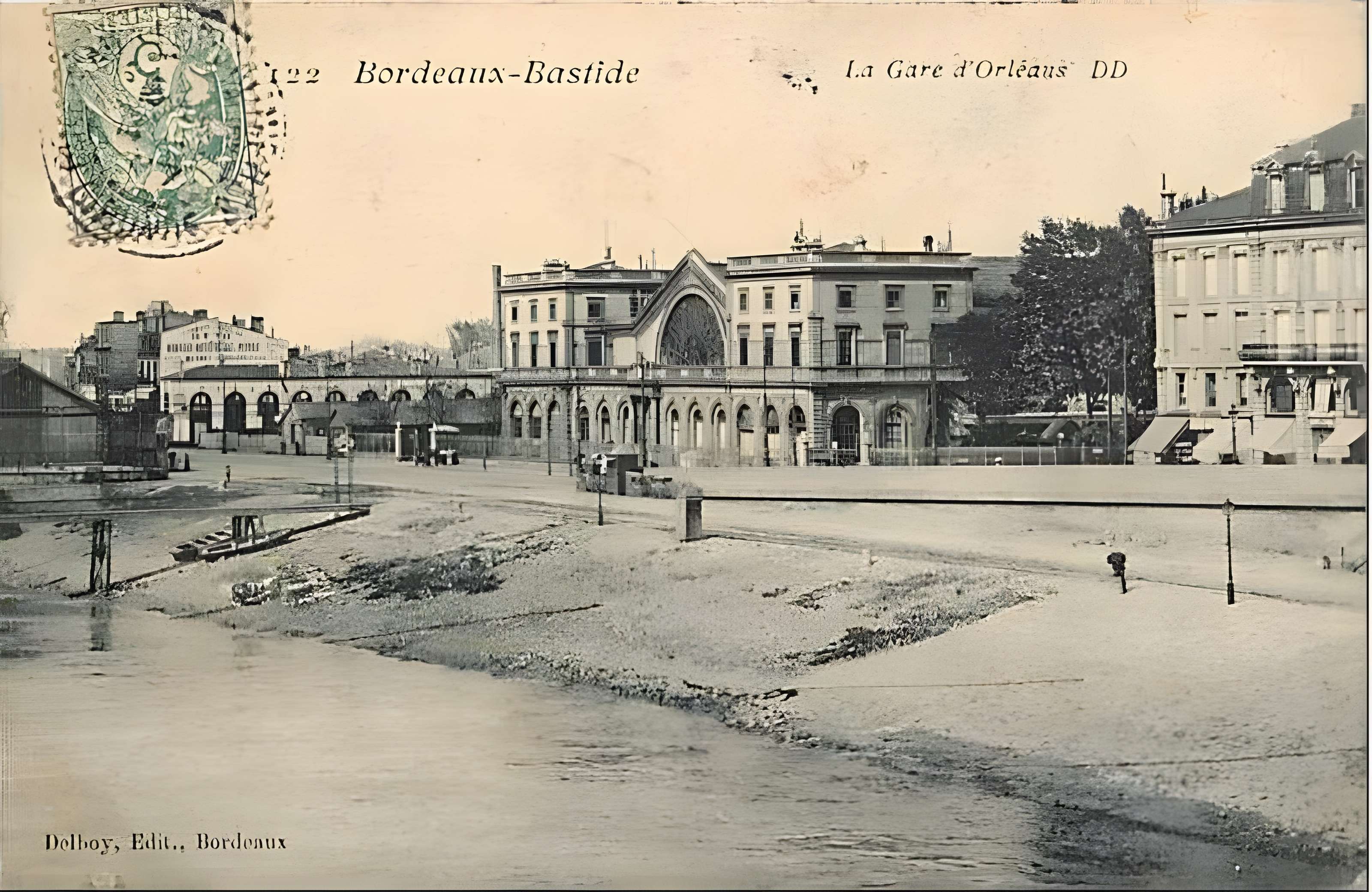 Gare de Bordeaux-Bastide ou ancienne gare d'Orléans