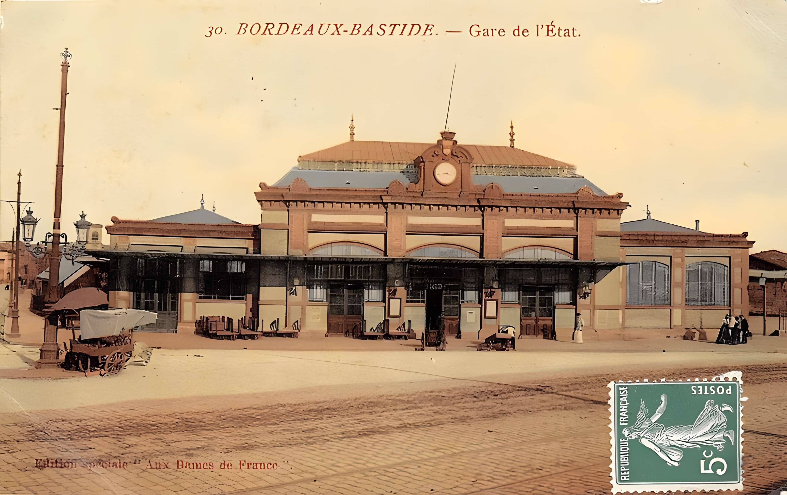 Gare de Bordeaux-Bastide ou ancienne gare d'Orléans