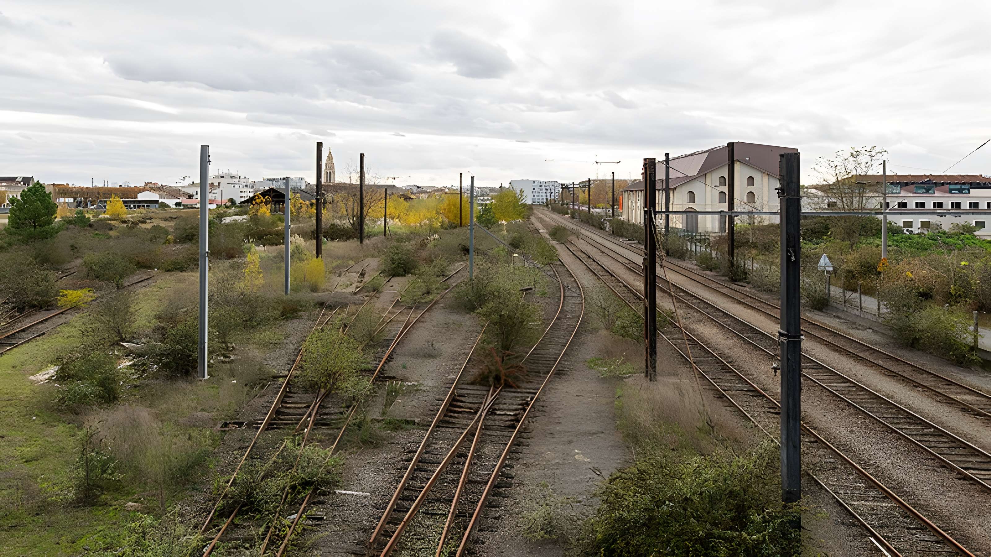 Gare de Bordeaux-Bastide ou ancienne gare d'Orléans