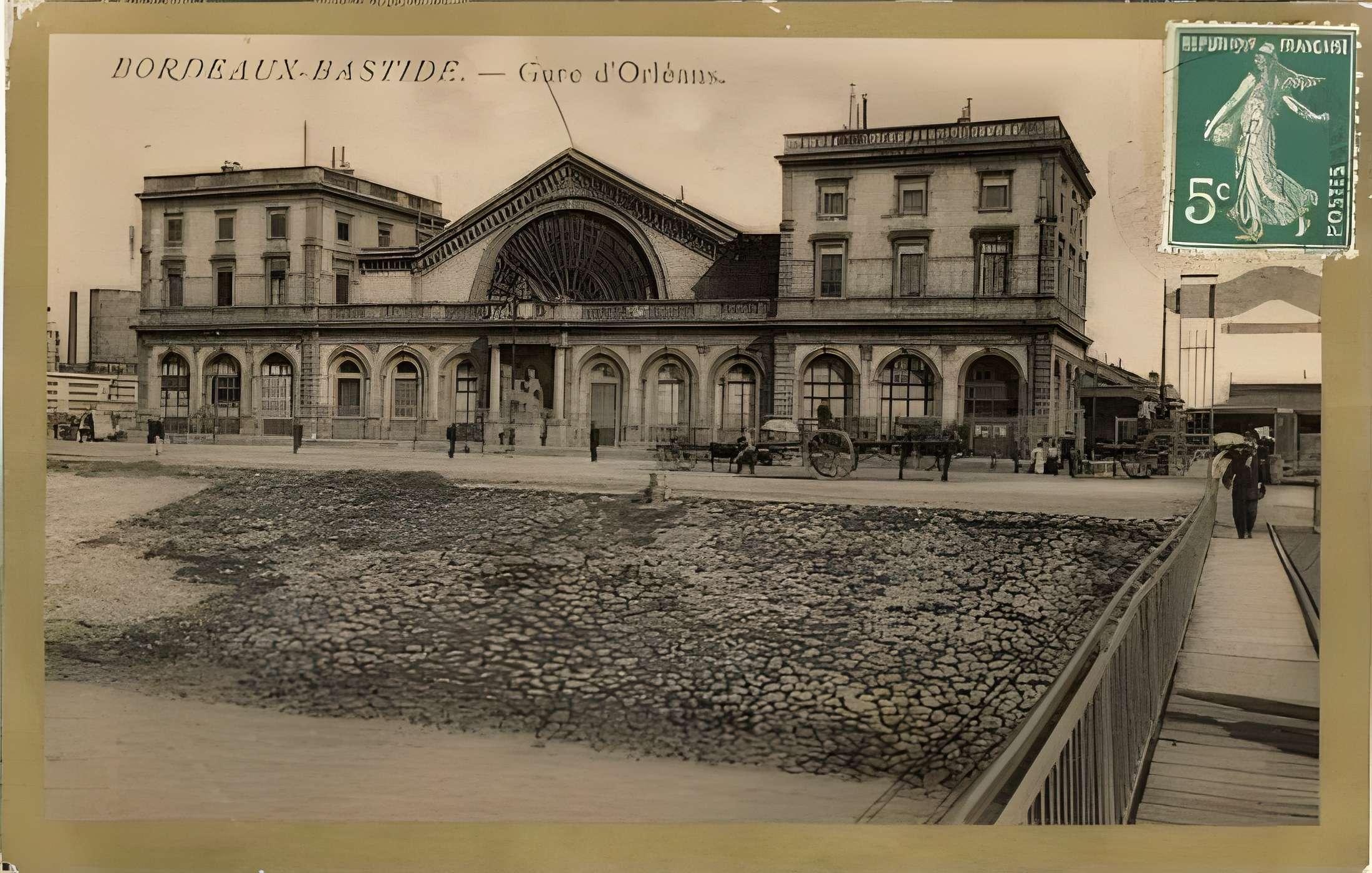 Gare de Bordeaux-Bastide ou ancienne gare d'Orléans