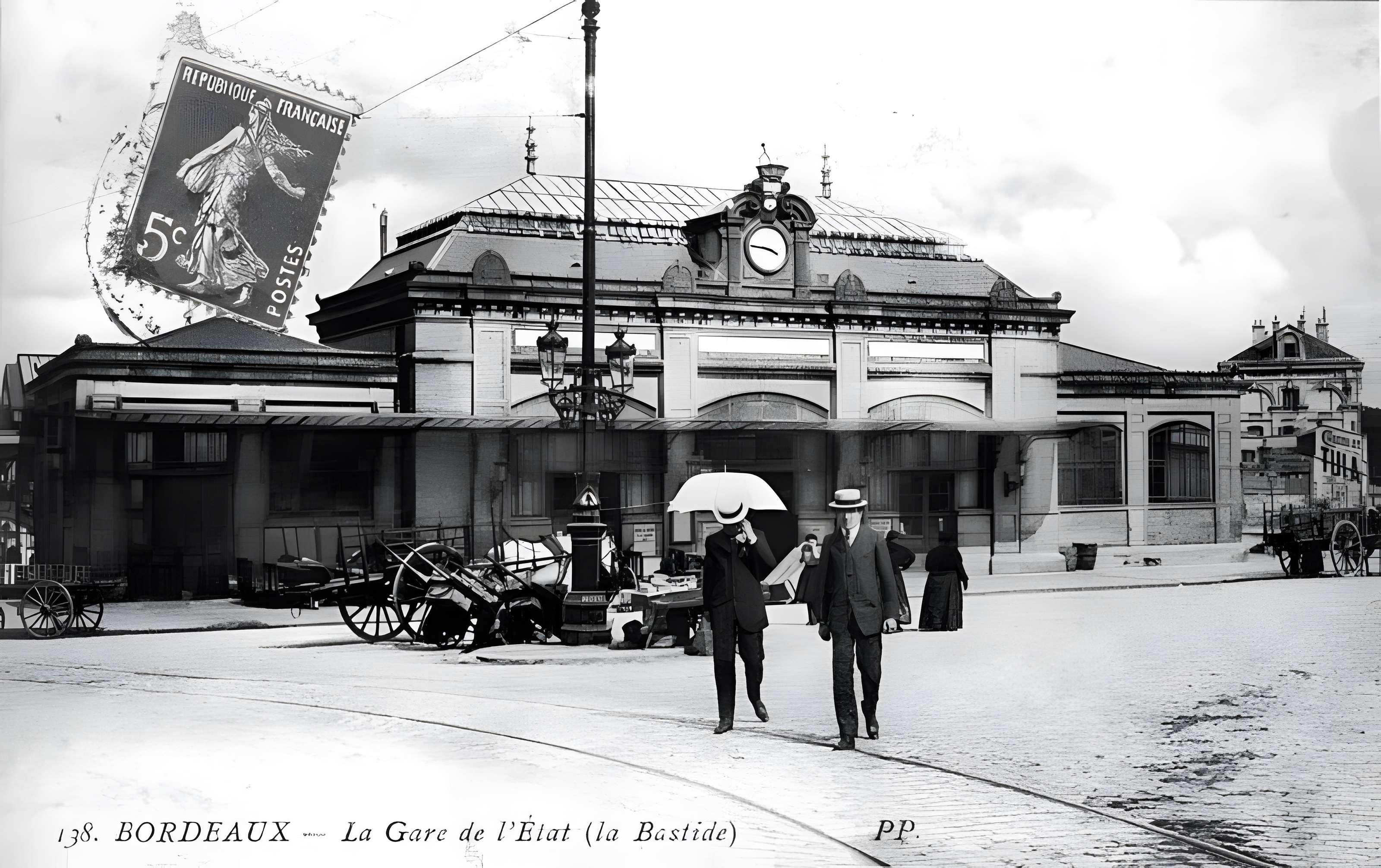 Gare de Bordeaux-Bastide ou ancienne gare d'Orléans