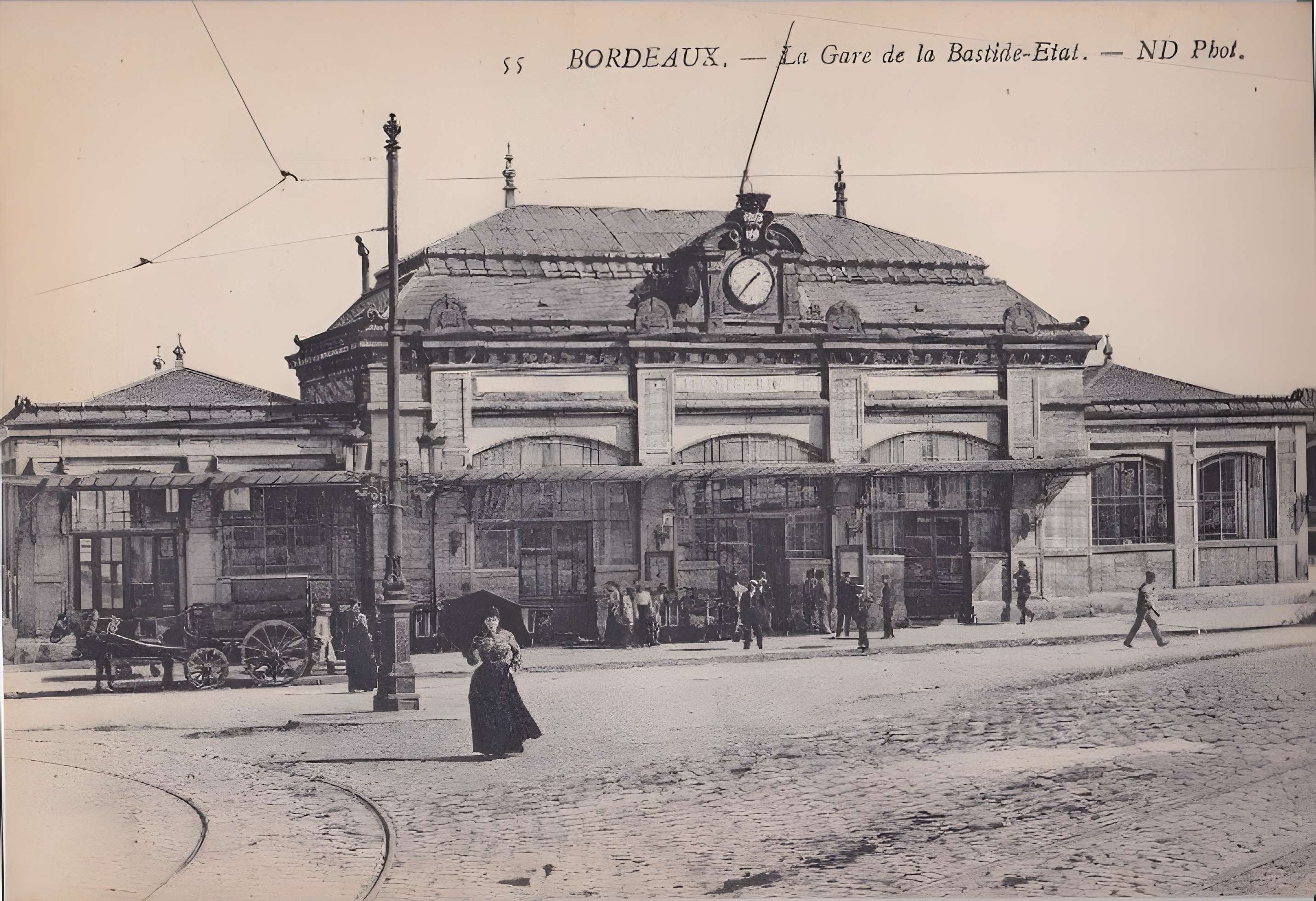 Gare de Bordeaux-Bastide ou ancienne gare d'Orléans