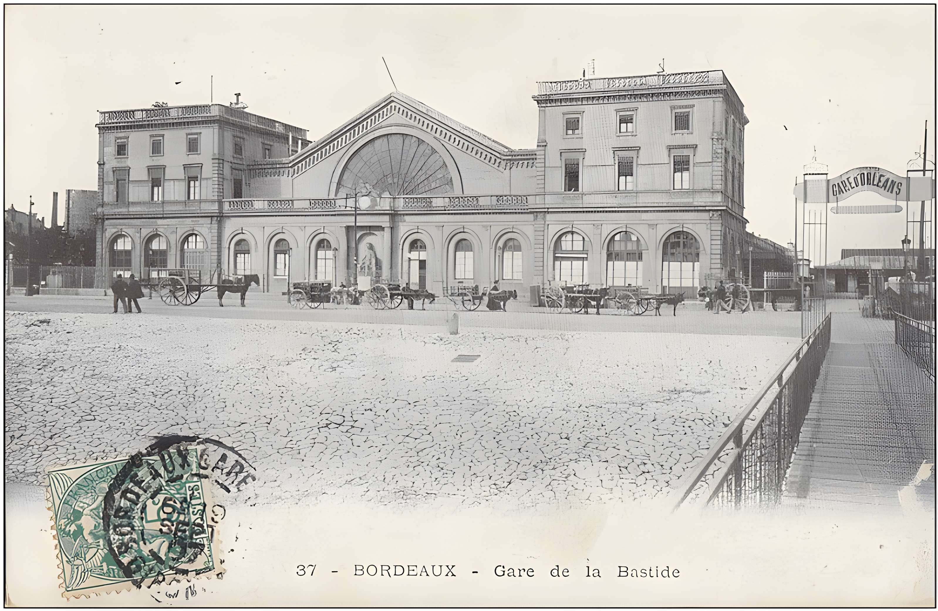 Gare de Bordeaux-Bastide ou ancienne gare d'Orléans