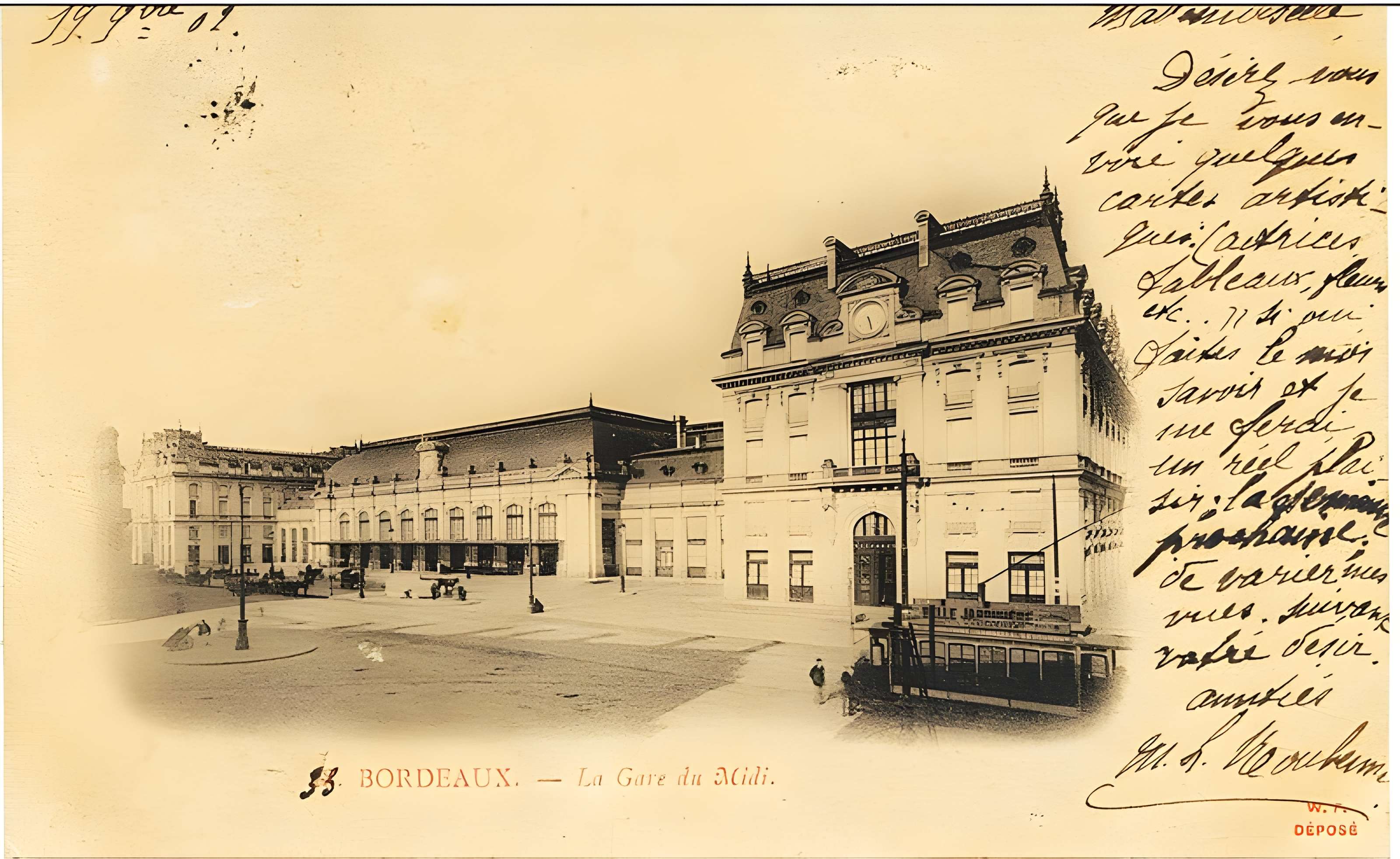 Gare de Bordeaux-Bastide ou ancienne gare d'Orléans