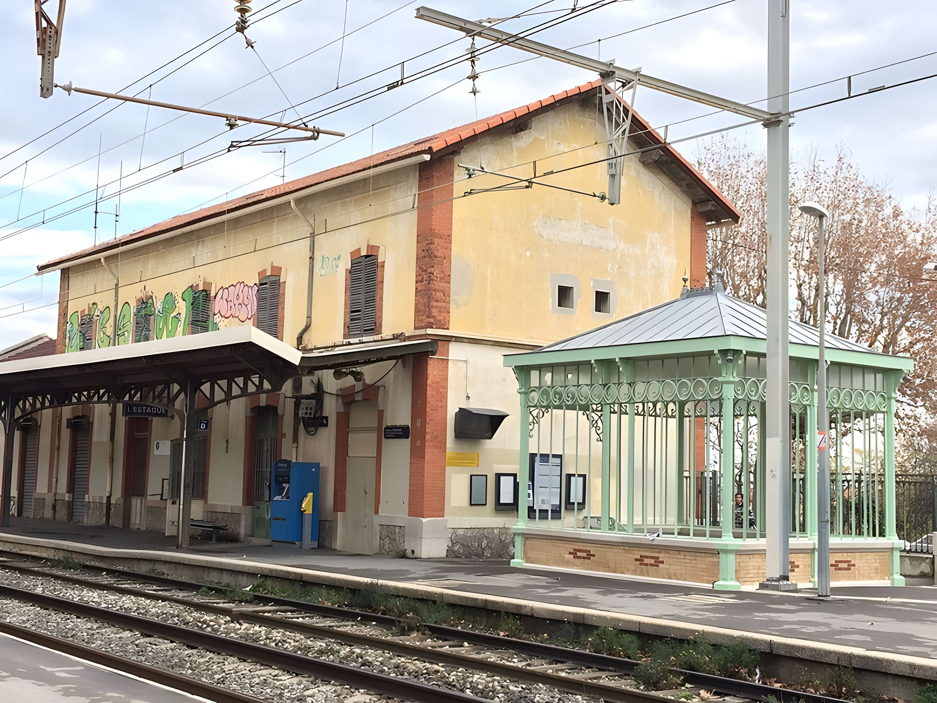 Gare de L'Estaque à Marseille 