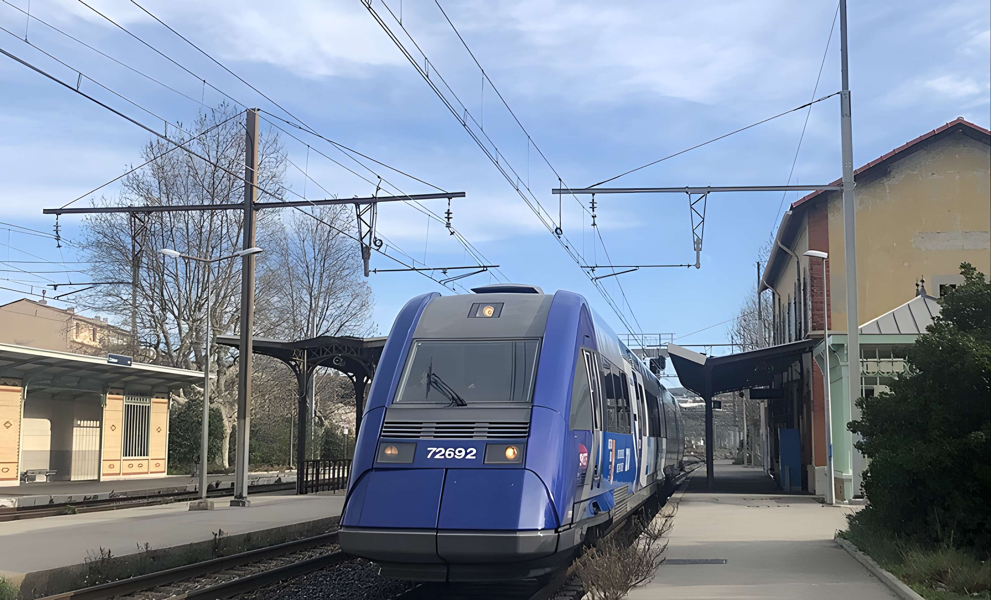 Gare de L'Estaque à Marseille