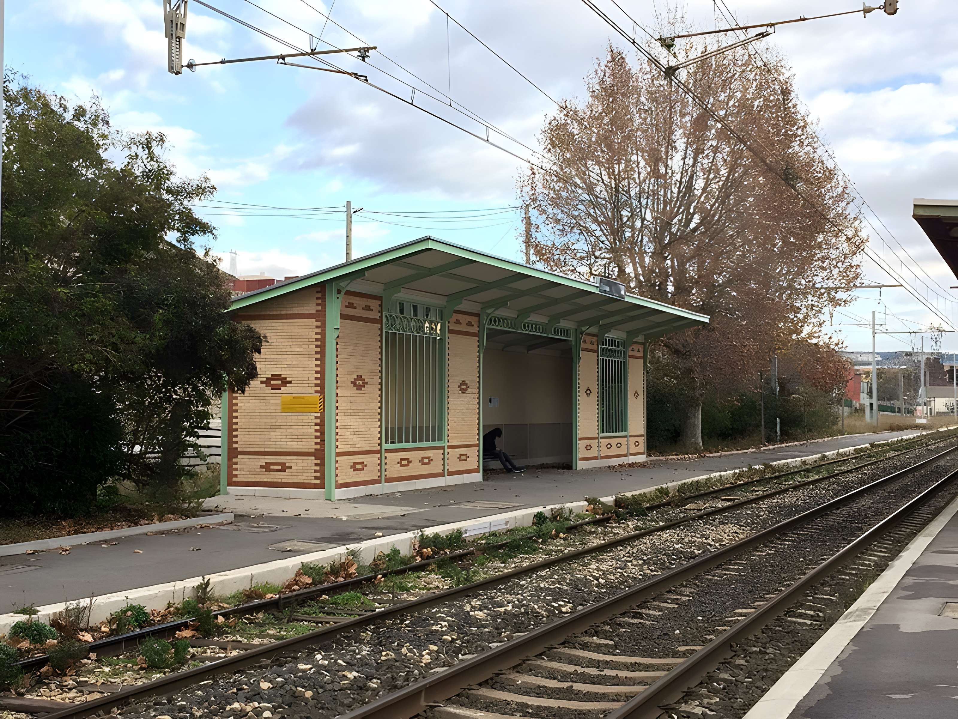 Gare de L'Estaque à Marseille