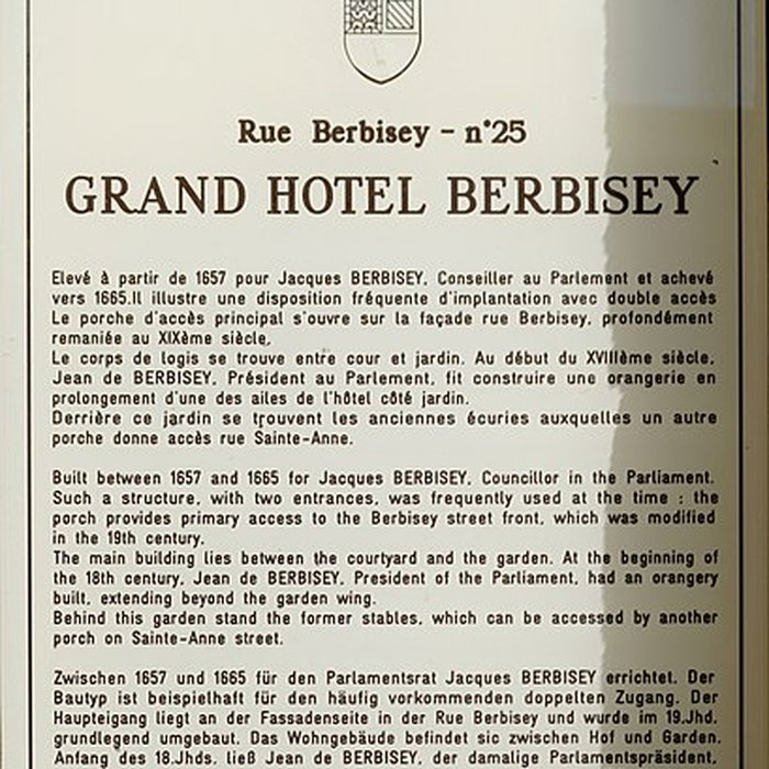 Photo de Hôtel Berbisey à Dijon