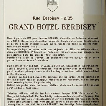 Hôtel Berbisey à Dijon