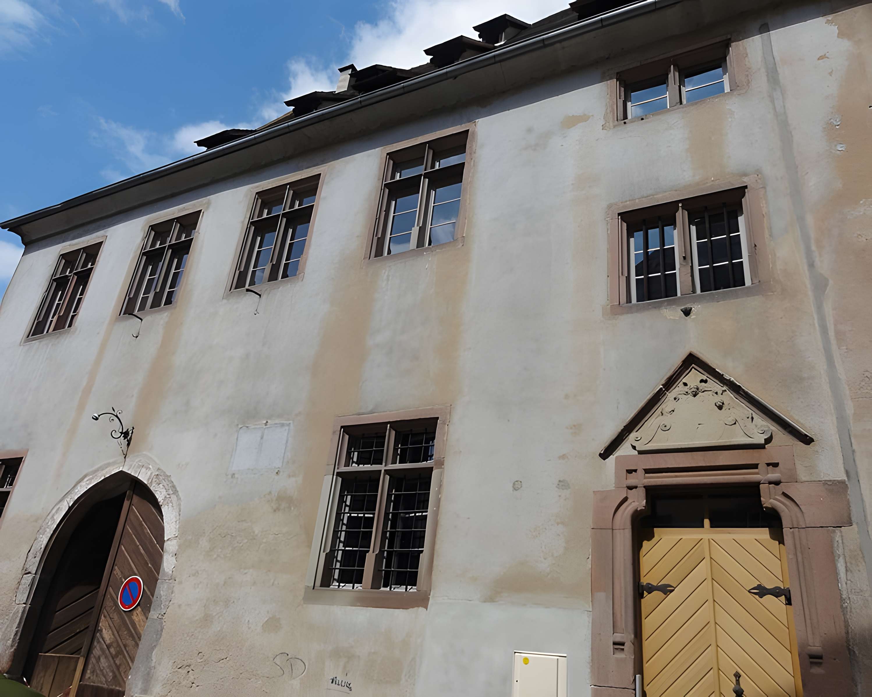 Grenier du prieuré des Bénédictins de Sélestat