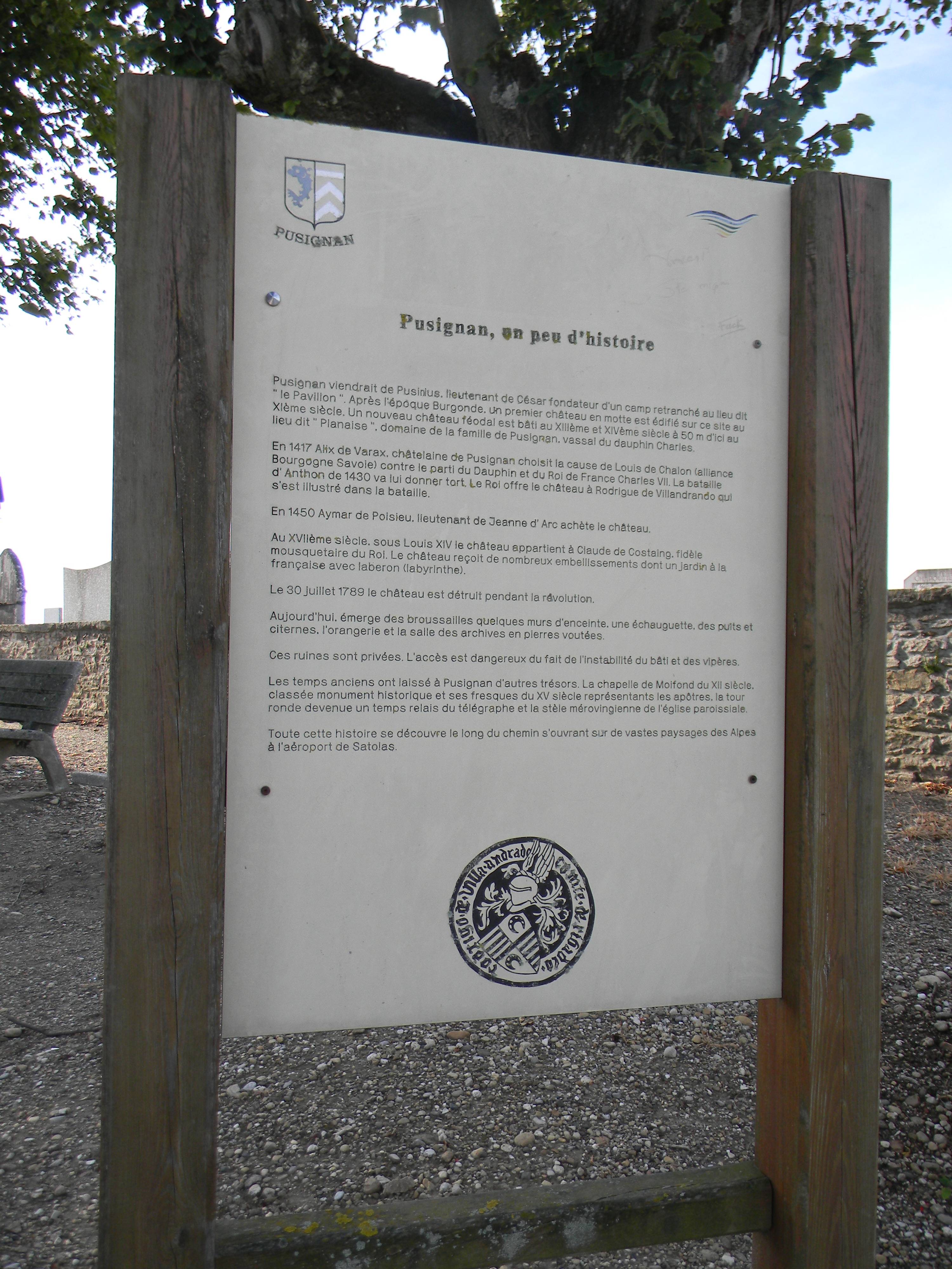 Photo de Château de Pusignan