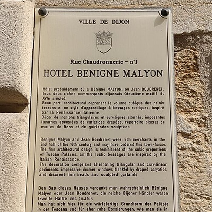 Photo de Hôtel Bénigne Malyon à Dijon