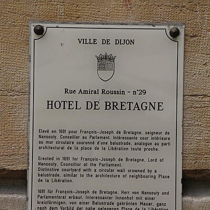 Photo de Hôtel de Bretagne à Dijon