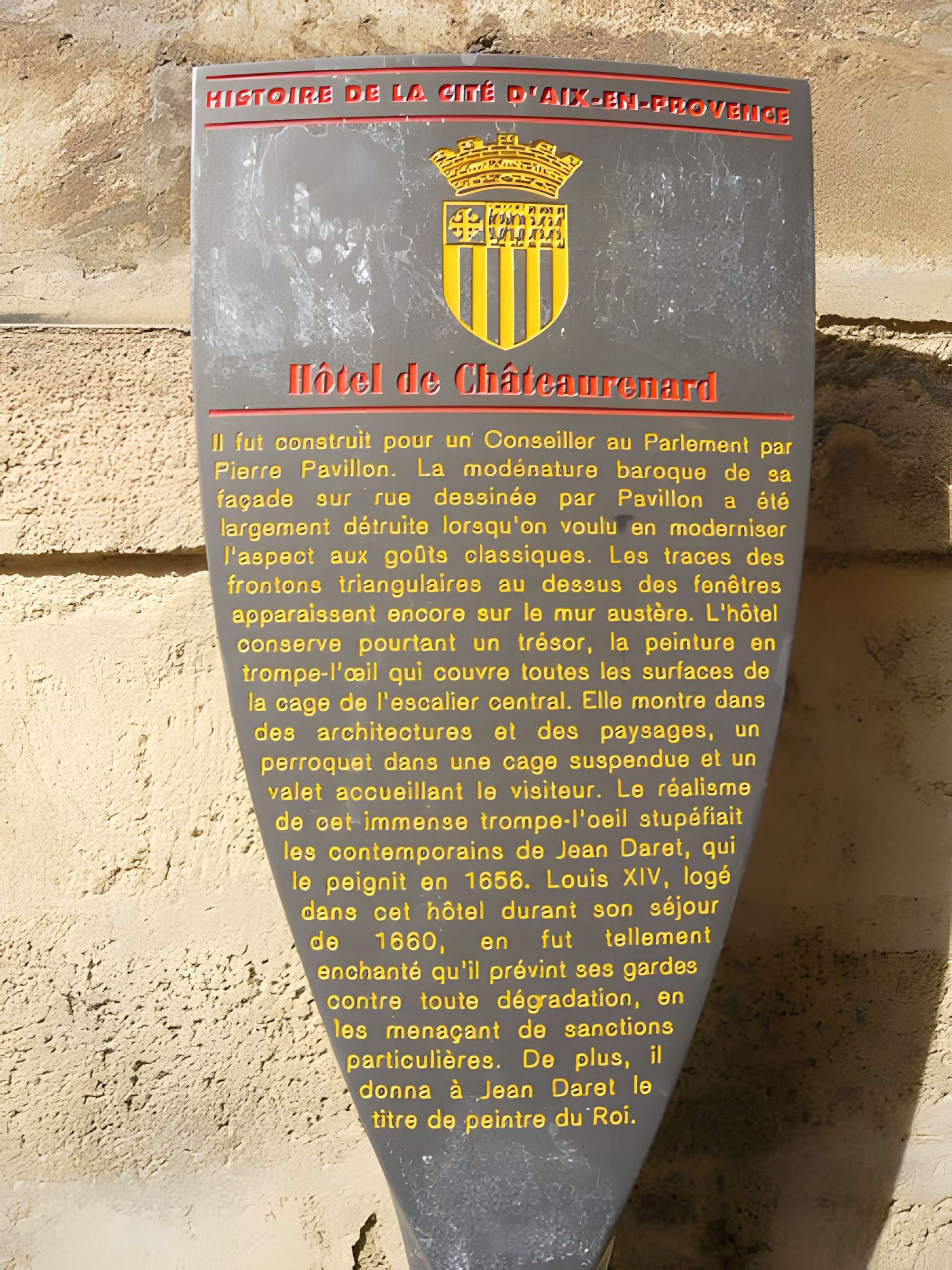 Hôtel de Châteaurenard à Aix-en-Provence