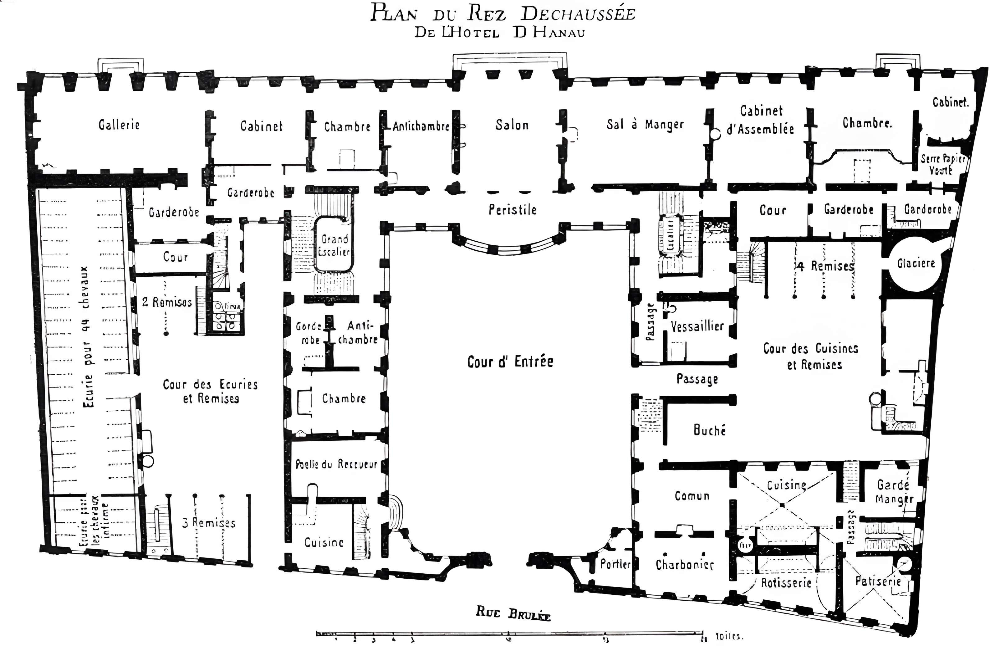 Hôtel de Hanau à Strasbourg