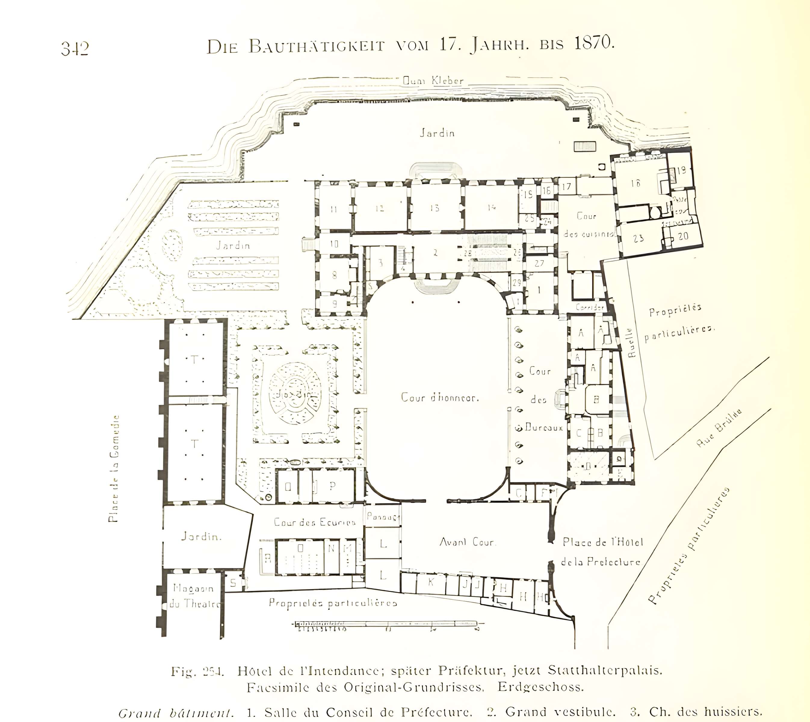 Hôtel de Klinglin à Strasbourg