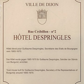 Hôtel de lAcadémie à Dijon