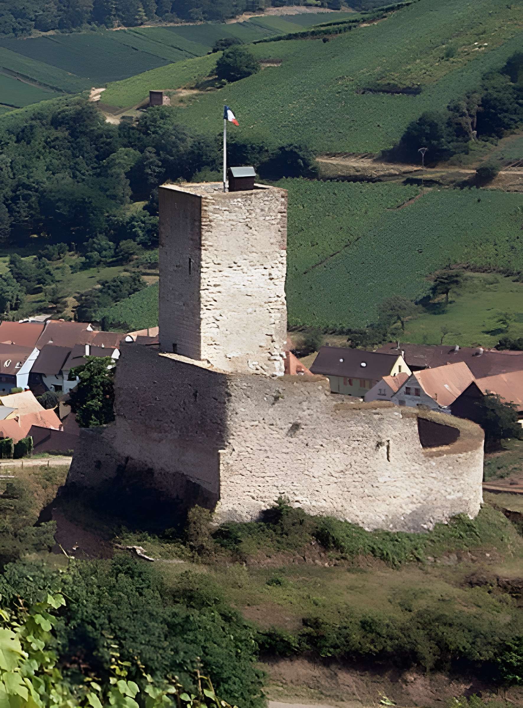 Château de Wineck à Katzenthal