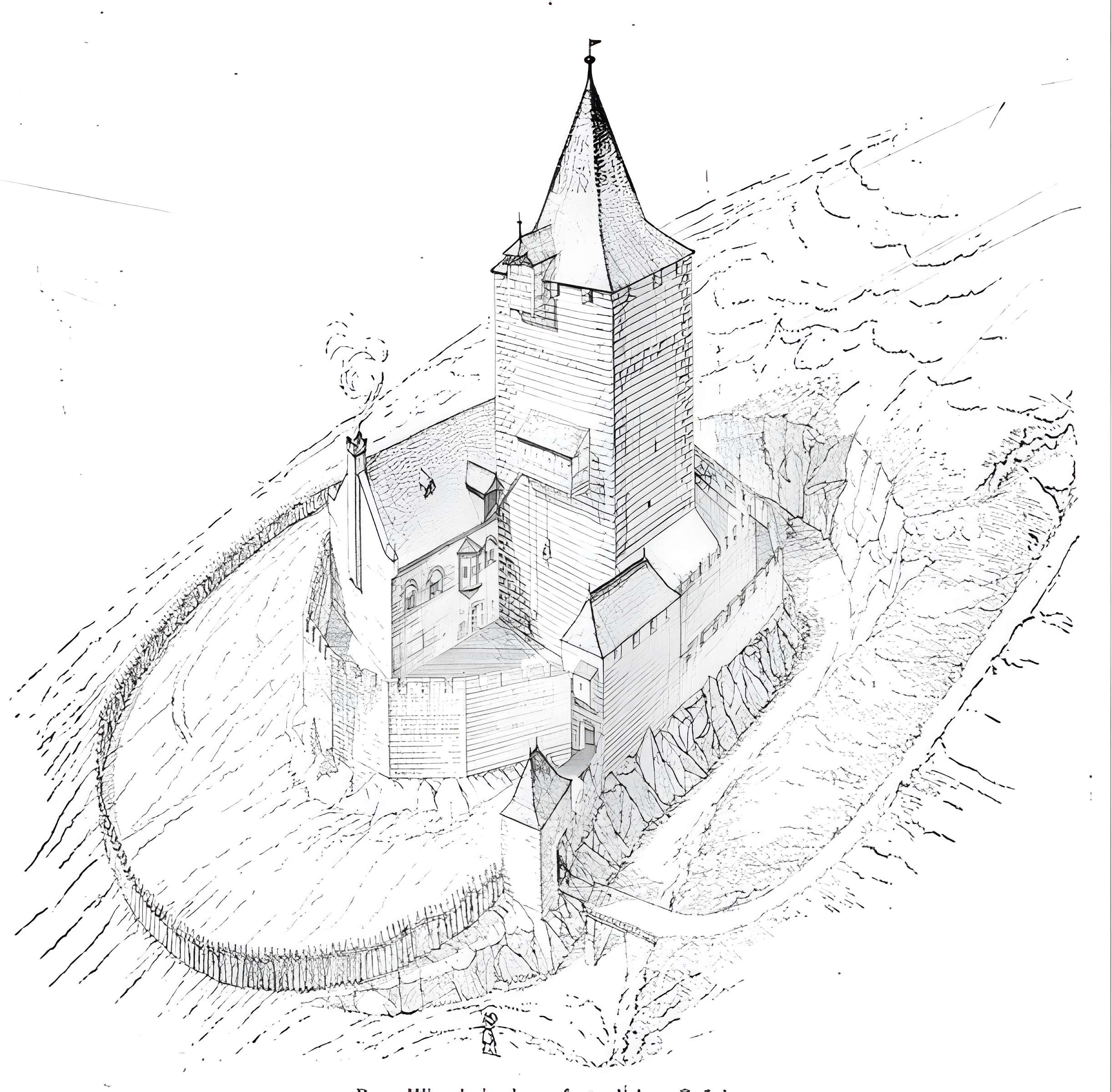 Château de Wineck à Katzenthal