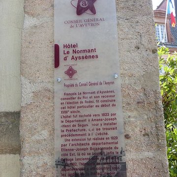 Hôtel de préfecture de lAveyron à Rodez