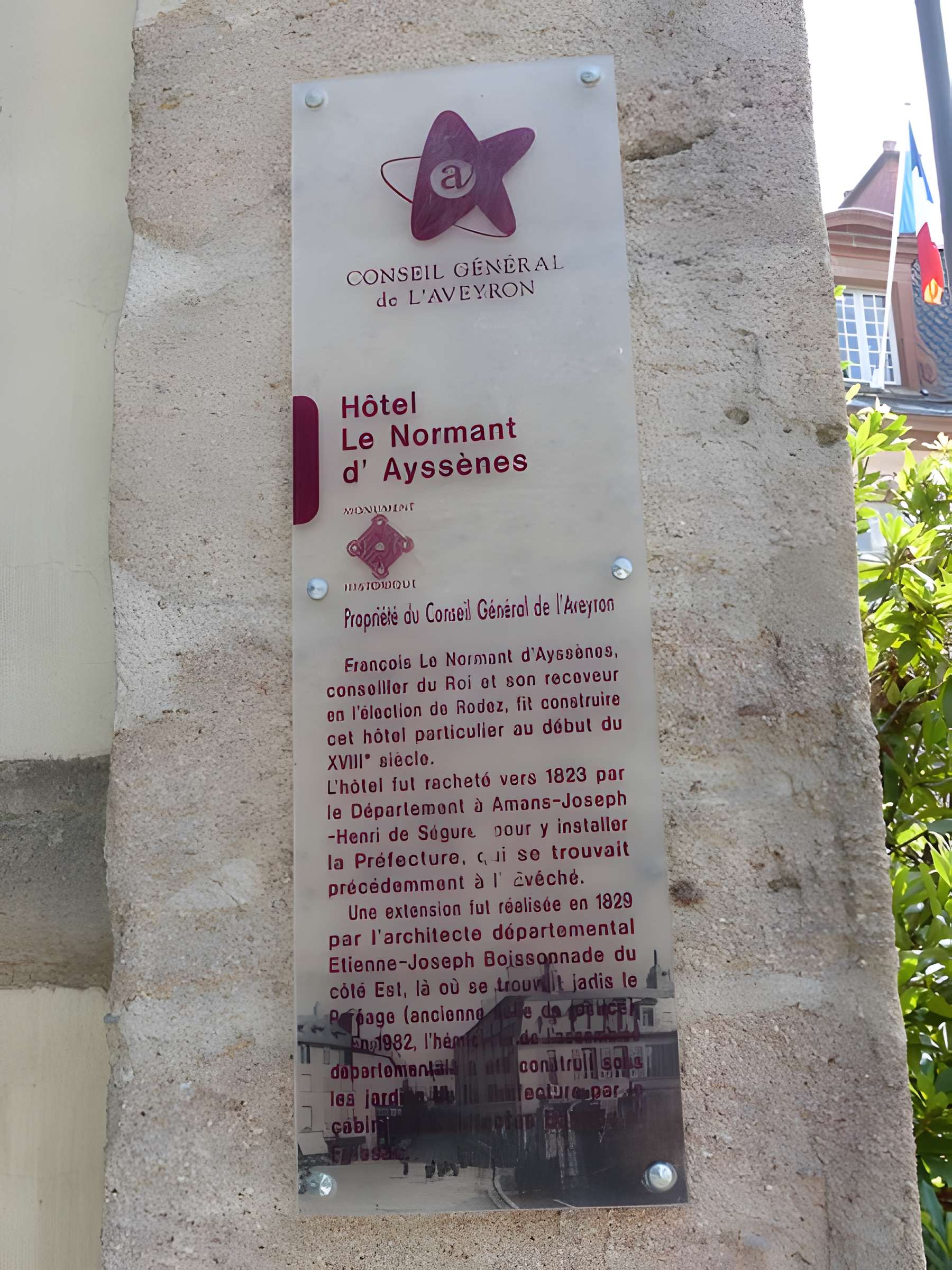 Hôtel de préfecture de l'Aveyron à Rodez