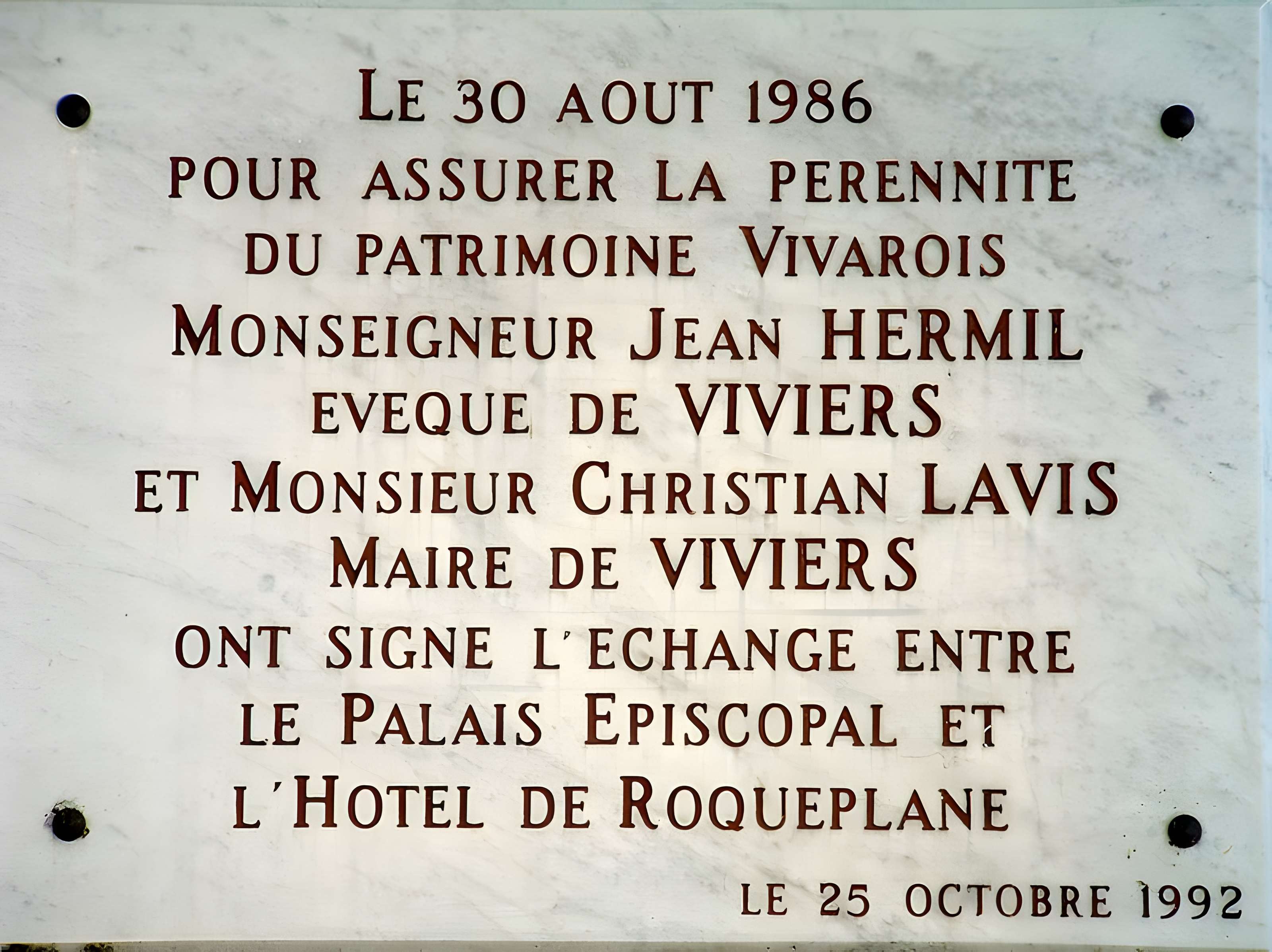 Hôtel de Roqueplane à Viviers